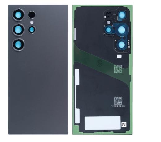 Samsung Galaxy S24 Ultra S928B Back Cover With Lens Titanium Black OEM