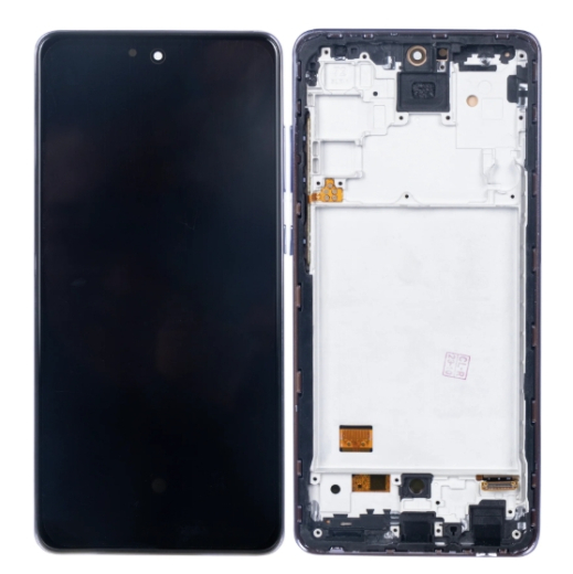 Samsung Galaxy A72 A725F Display And Digitizer With Frame Awesome Violet Soft-OLED