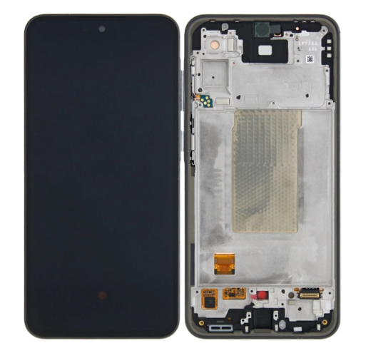 Samsung Galaxy A36 A366B Display And Digitizer With Frame Black Service Pack