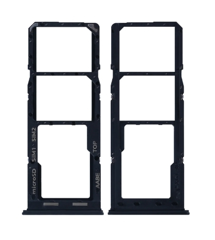 Samsung Galaxy A12 A125F Sim Card Holder Black OEM