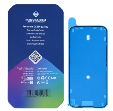PIXDURA For Apple iPhone 16 Plus Display And Digitizer Soft-OLED Premium (IC Removable) (60Hz)