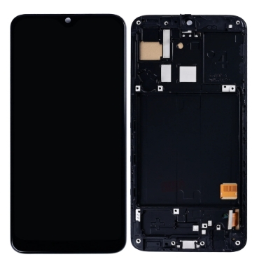 Samsung Galaxy A40 A405F Display LCD And Digitizer With Frame Black In-Cell