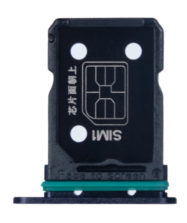 Oppo Reno 6 5G Sim Card Holder Stellar Black OEM