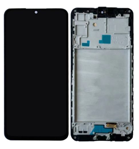 Samsung Galaxy A16 5G (EU) A166B Display And Digitizer With Frame Black Soft-OLED