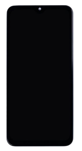 Samsung Galaxy A30s A307F Display And Digitizer With Frame Prism Crush Black In-Cell