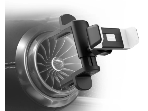 Rixus RXHW35 Universal Car Vent Holder Black