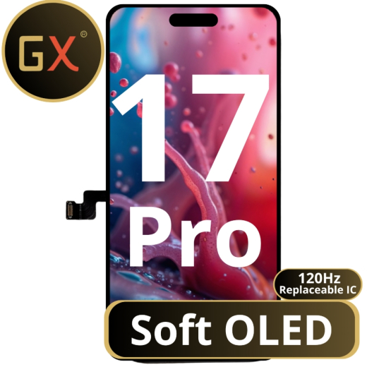 LCD GX Soft OLED 120Hz For IPhone 17 Pro