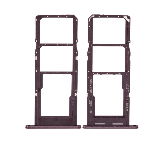Samsung Galaxy A14 5G A146B Sim Card Holder Dark Red OEM