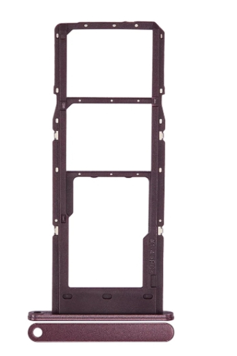 Samsung Galaxy A14 5G A146B Sim Card Holder Dark Red OEM