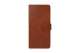 RIXUS BOOKCASE FOR IPHONE 15 BROWN