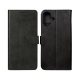RIXUS BOOKCASE FOR IPHONE 16 BLACK