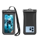 RIXUS RXBG22 SPONGE WATERPROOF PHONE BAG BLACK