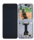 Samsung Galaxy Z Flip6 F741B Display lcd And Digitizer With Frame Silver Shadow Service Pack