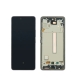 Samsung Galaxy A53 5G A536B Display LCD And Digitizer With Frame Black Service Pack