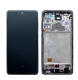 Samsung Galaxy A72 A725F Display lcd And Digitizer With Frame Awesome Black Service Pack