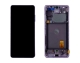 Samsung Galaxy S20 FE G780F, 5G G781B Display lcd And Digitizer With Frame Cloud Lavender Service Pack