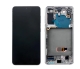 Samsung Galaxy S21 5G G991B Display lcd And Digitizer With Frame Phantom White Service Pack