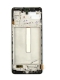 Samsung Galaxy M52 5G M526B Display lcd And Digitizer With Frame Black Service Pack