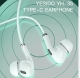 YH35 YESIDO Kopfhörer Heavy Bass Typ C Anschluss