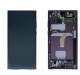 Samsung Galaxy S22 Ultra S908B Display Lcd And Digitizer With Frame Burgundy Service Pack