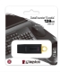 Kingston 128GB DataTraveler Exodia Black + Yellow USB3.2 Gen 1 Flash Drive