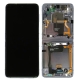 Samsung Galaxy Z Flip4 F721B Display LCD And Digitizer With Frame Blue Service Pack