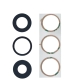 For iPhone 13 Pro, 13 Pro Max Back Camera Lens Glass Set