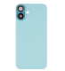 For iPhone 16 Plus Extra Glass,Akkudekel With NFC, Enlarged Camera Frame Teal