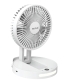 Rixus RXBF03 Portable Desktop Battery Fan White