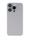 iPhone 15 Pro Extra Glass With NFC, Enlarged Camera Frame Natural Titanium Akkudeckel