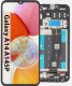 Samsung Galaxy A14 A145P Display lcd And Digitizer With Frame Black OEM