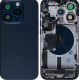 For Apple iPhone 15 Pro Housing Gehäuse With Small Parts Blue Titanium OEM