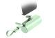 Rixus RXPB98G Mini Click-On Powerbank USB-C 5000mAh Green