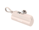 Rixus RXPB98P Mini Click-On Powerbank USB-C 5000mAh Pink