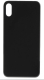 For Apple iPhone X Back Glass, Enlarged Camera Frame Black Compatible