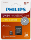 Philips Micro SDHC Karte 32GB Speicherkarte UHS-I U1