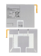 Samsung Galaxy Tab S7 WiFi T870, LTE T875, 5G T876B, S8 WiFi X700, 5G X706 Battery EB-BT875ABY OEM