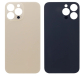 For Apple iPhone 13 Pro Max Back Glass, Enlarged Camera Frame Gold Compatible