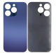For Apple iPhone 14 Pro Back Glass Without NFC, Enlarged Camera Frame Deep Purple Compatible