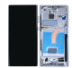Samsung Galaxy S22 Ultra S908B Display And Digitizer With Frame Phantom White Soft-OLED