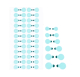 YCS YCS-PT01 Mobile Phone Lens Repair Protection Sticker (328pcs)