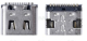 Sony Playstation 5 Dualsense Controller System Charging Port OEM