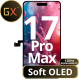 LCD GX Soft OLED 120Hz For IPhone 17 Pro Max 100% size camera (Replaceable IC)