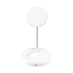 RIXUS RXWC45A WIRELESS CHARGING STAND 15W WHITE