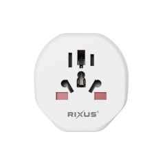RIXUS RXHC27 EU TRAVEL POWER ADAPTER WHITE