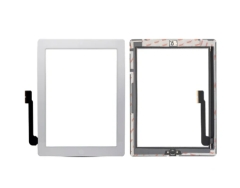 For iPad 3, iPad 4 (2012) Digitizer White OEM