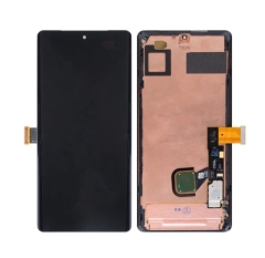 Google Pixel 7 Pro Display Lcd And Digitizer With Frame Black Refurbished
