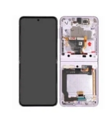 Samsung Galaxy Z Flip3 F711B Display lcd And Digitizer With Frame Lavender Service Pack