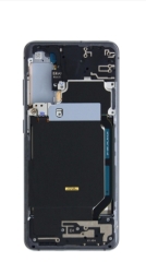 Samsung Galaxy S20 G980F, S20 5G G981F Display And Digitizer With Frame Hel Blue Service Pack