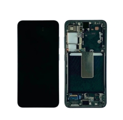 Samsung Galaxy S23 S911B Display LCD And Digitizer With Frame Phantom Black Service Pack